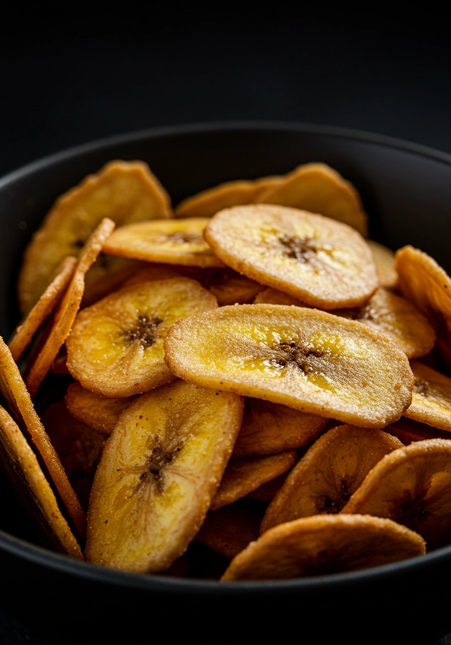 Air Fryer Banana Chips